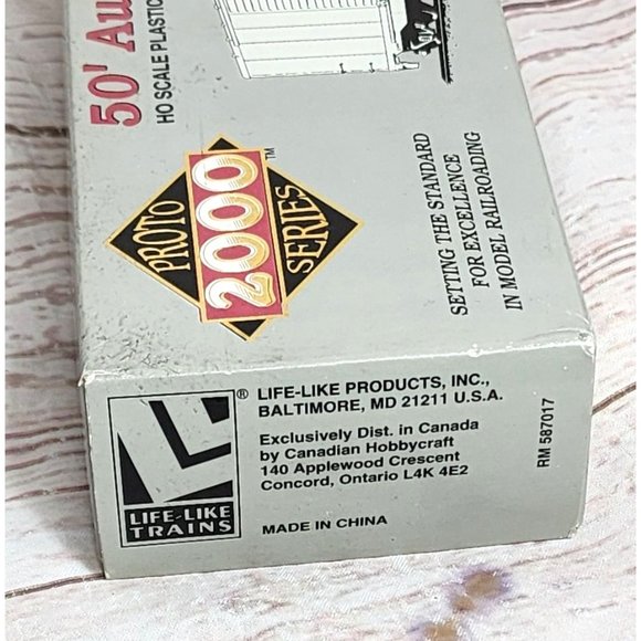 Proto 2000 Series 50’ HO Scale Plastic Model Kit W/ Dreadnaught Ends Model Train - Picture 12 of 16